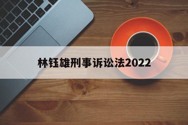 林钰雄刑事诉讼法2022(刑事诉讼法案例2021年最新)